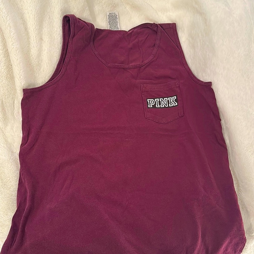 Victoria Secrets PINK Deep Purple Tank